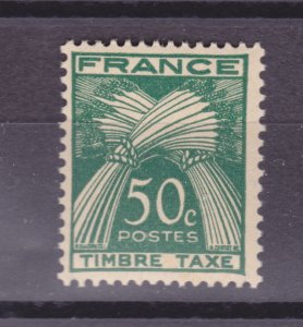 FRANCE J82 mint never hinged  KEY VALUE