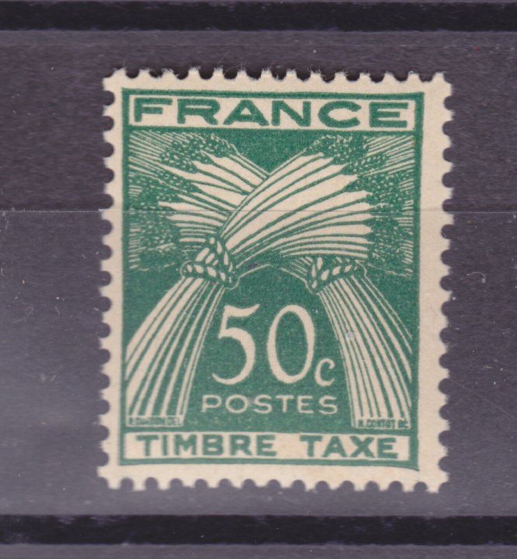 FRANCE J82 mint never hinged  KEY VALUE