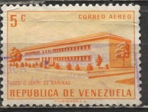 Venezuela 1957; Sc. # C613; Used Single Stamp