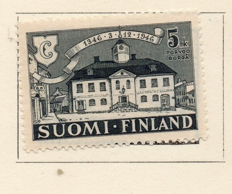 Finland 1946 Early Issue Fine Mint Hinged 5mk. NW-214515