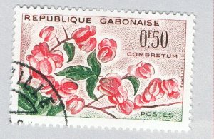 Gabon 154 Used Flower Combretum 1961 (BP70826)