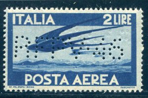 Air Mail 2 l. perforated in the center RFPV 46