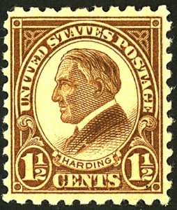 U.S. #582 MINT OG TINY THIN 