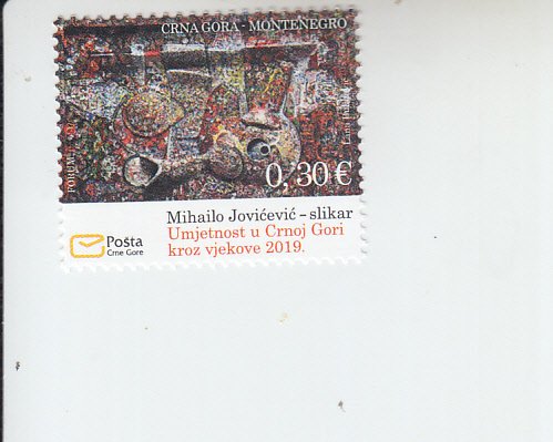 2019 Montenegro Art (Scott 440) MNH