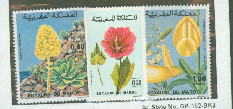 Morocco #391-393 Mint (NH) Single (Complete Set)