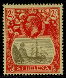 ST. HELENA GV SG109, 2s 6d grey & red/yellow, M MINT. Cat £24.