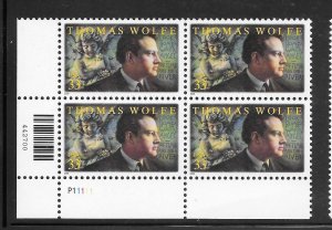 #3444 MNH Plate Block Plate #P11111 LL.