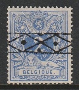 1870 Belgium - Sc 29 - used VF - 1 single - Perf 15 - Numerals
