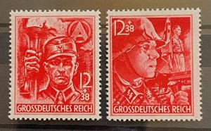 [AG] Germany 1945 Sc #B292-B293 Mi 909-910 Mint *NH* Mi-CV 96$