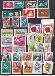 Hungary 1959 Complete year (-2 stamps and sheet) MNH 16046