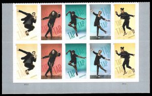 PCBstamps   US #5609/5613 PB $5.50(10x{55c)Tap Dance, MNH, (PB-2)