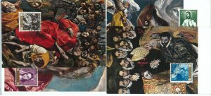 68891 - SPAIN - 1961 Set of 10 MAXIMUM CARDS - ART El Greco-