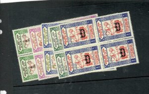 DUBAI (P1708B) BOY SCOUTS , OLYMPICS  BL OF 4 SG 89-93   MNH