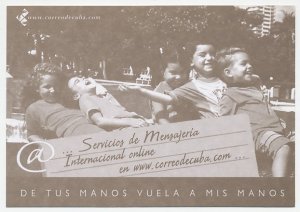 Postal stationery Cuba @ - Children - Hands