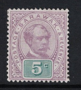 Sarawak SG# 12 Mint Light Hinged (Minor Gum Tone) - S20566