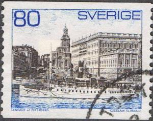 Sweden Used 80 Scott #749 Very Fine