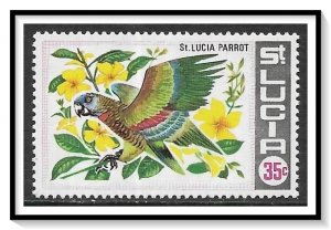 St Lucia #244 Parrot MNH