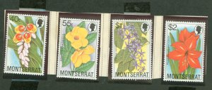 Montserrat #389-92  Single (Complete Set)