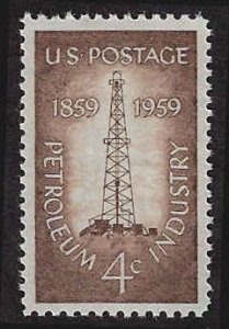 U.S. #1134 MNH; 4c Petroleum Industry (1959)