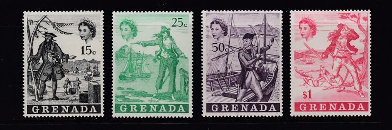 GRENADA 345-348 MNH SCV $6.50