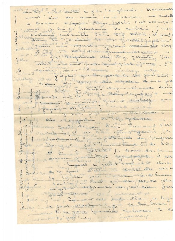 1950 French COunsel warsaw Poland Cover to Beirut Lebanon with letter