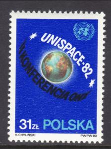 Poland 2525 Space MNH VF