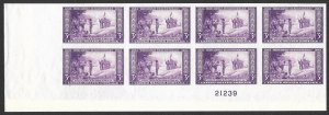 Doyle's_Stamps: Matched MNH 1935 3c Wisconsin Spec Prt PNB+ Scott #755** NGAI