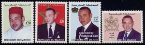 Morocco 2001, Definitives 4v, MNH