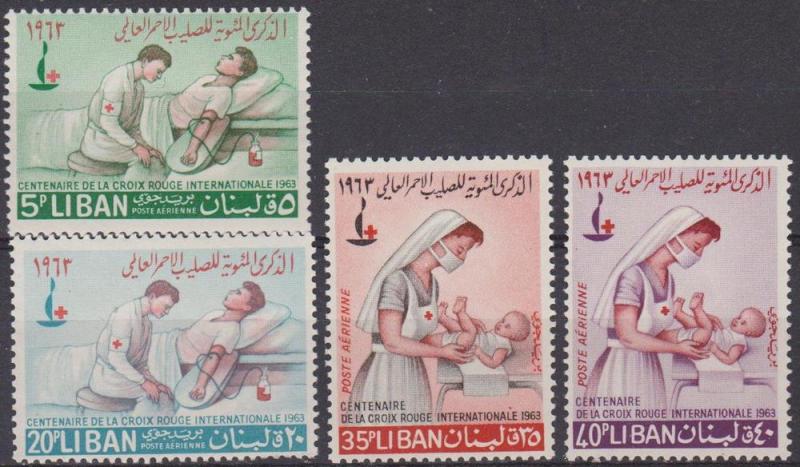 Lebanon #C376-9 MNH F-VF CV $2.75 (15347)  