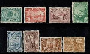 Portuguese Africa #1-8 MH (one NG) cpl