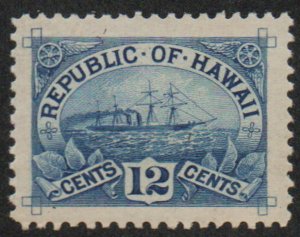 MALACK Hawaii #78 XF OG LH, nicely centered! CHOICE! b9778