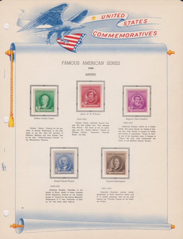 United States Postal Stamps