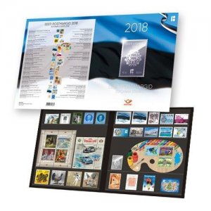 Estonia Estland Estonie 2018 Stamp Year set MNH