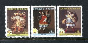 Bolivia 1123-1125, MNH.2000, Year 2000 Millennium 2v. x27677