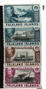 Falkland Islands 88-91 Mint Hinged