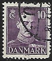 Danmark # 280 - Christian X - 10 öre - used  {Dk1}