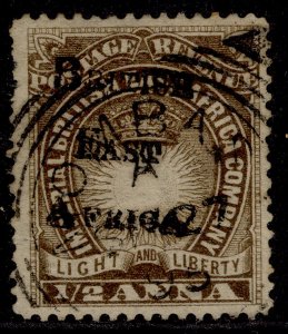 BRITISH EAST AFRICA QV SG33, ½a deep brown, USED. Cat £48.