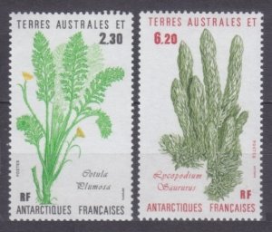1986 French Antarctic Territory 214-215 Flowers 5,50 €