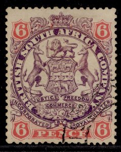 RHODESIA QV SG46, 6d mauve & rose, FINE USED.