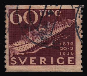 Sweden 261 Modern Swedish Liner 1936