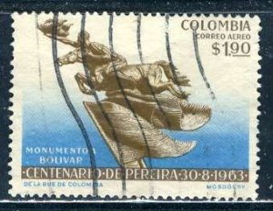 Colombia; 1963: Sc. # C453: Used Cpl. Set