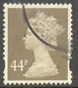 GREAT BRITAIN ELLIPTICAL MACHINS USED 1993-2011 44p GREY-BROWN  2band Y1719