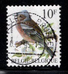 Belgium -  #1230 Birds - Used