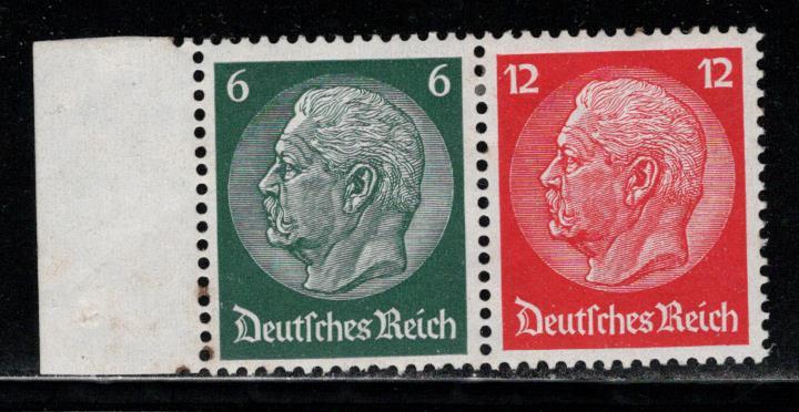 Germany Scott # 419, 422, mint nh, se-tenant, Mi# W62