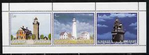 KARJALA - 2000 - Lighthouses #3 - Perf 3v Sheet -Mint Never Hinged-Private Issue