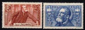 France #313-14 MNH  CV $38.25  (X4469)