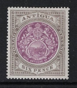 Antigua SG# 36 Mint Light Hinged / WMK CC - S18953