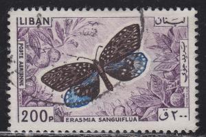 Lebanon C434 Erasmia Sanguiflua 1965