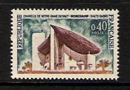 France #1101 Chapel of Notre Dame du Haute, Ronchamp 1965 NH