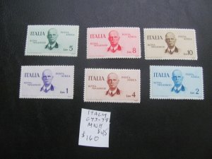 ITALY 1938 MNH  SC C73-78 XF $160 (152)